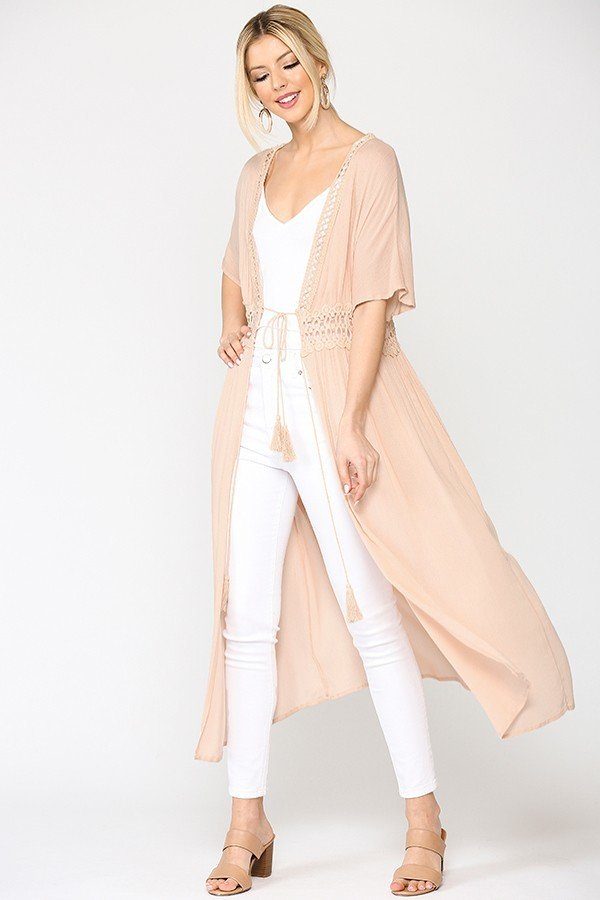 Tassel Duster Cardigan