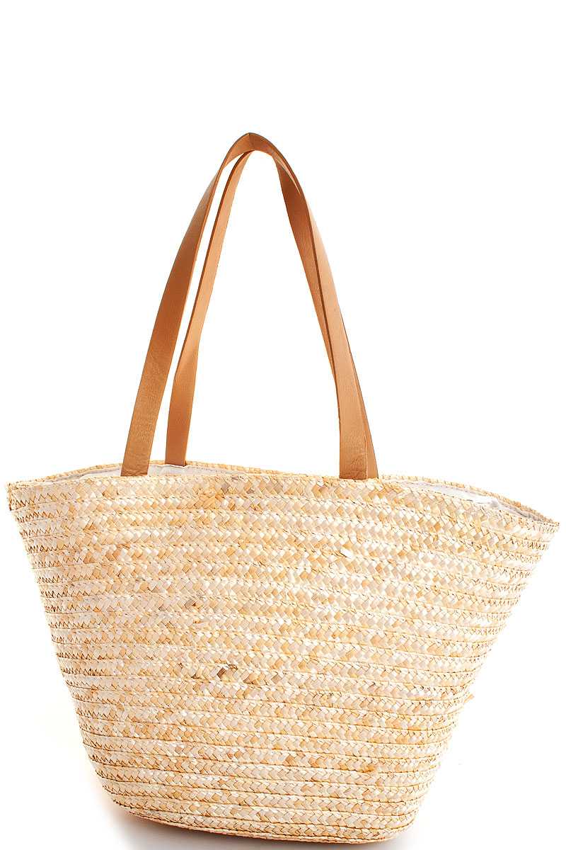 Woven Palm Tree Bag