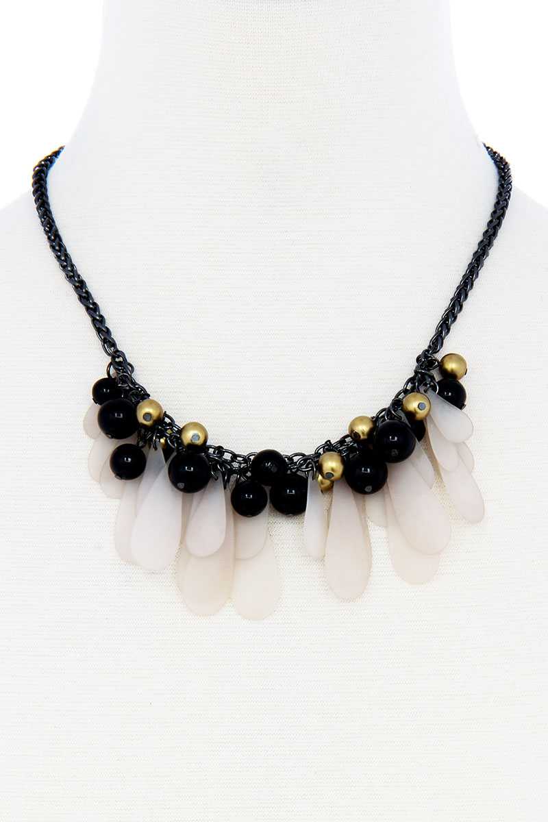 Balls Tassel Necklace