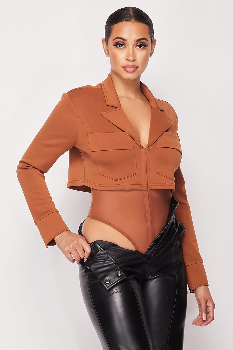 Power Blazer Bodysuit